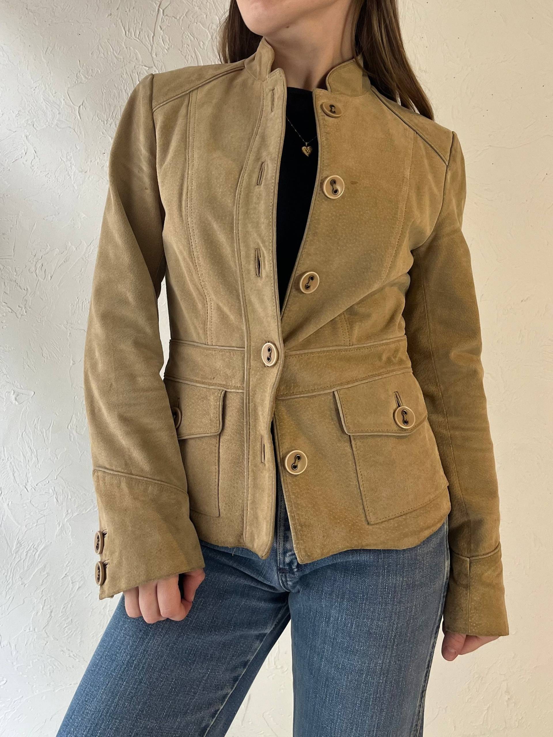 Y2K "Le Chateau' Wildlederjacke/Xs von TheWildHoneyShop