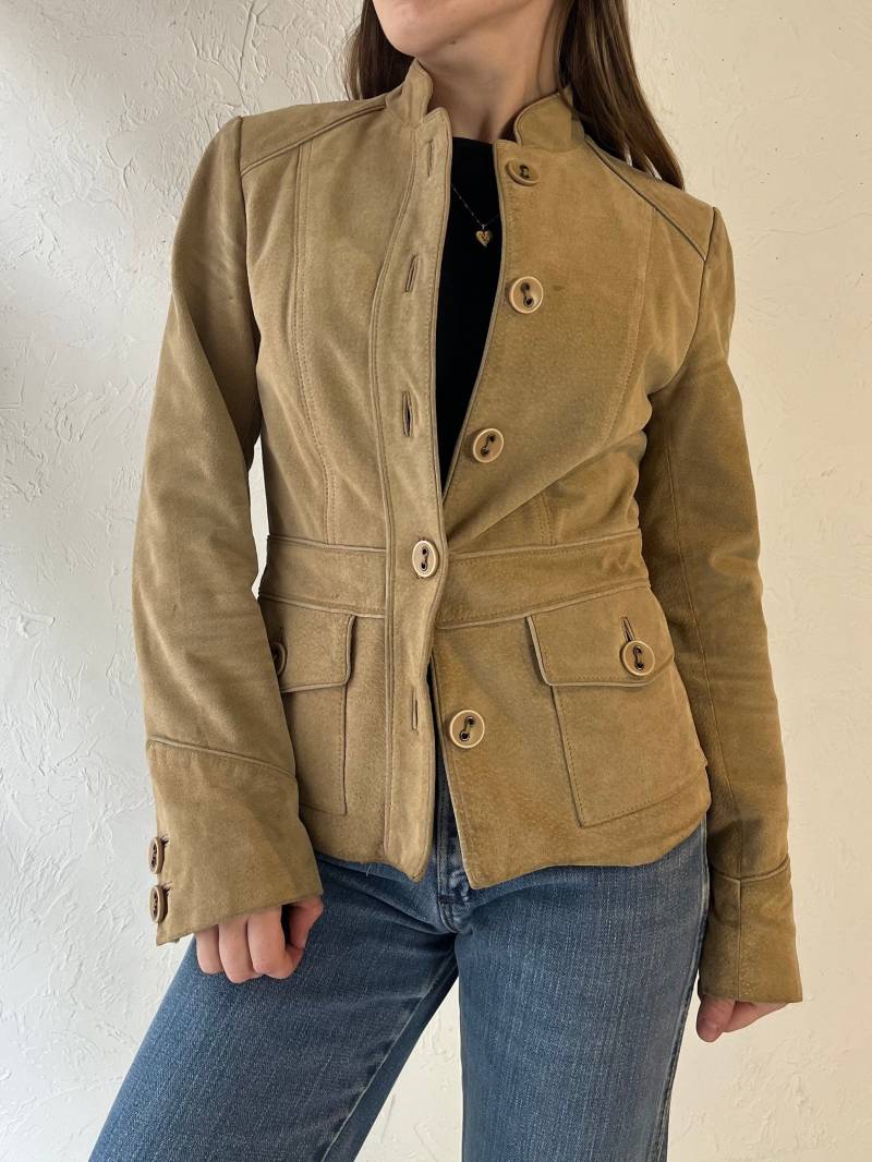 Y2K "Le Chateau' Wildlederjacke/Xs von TheWildHoneyShop