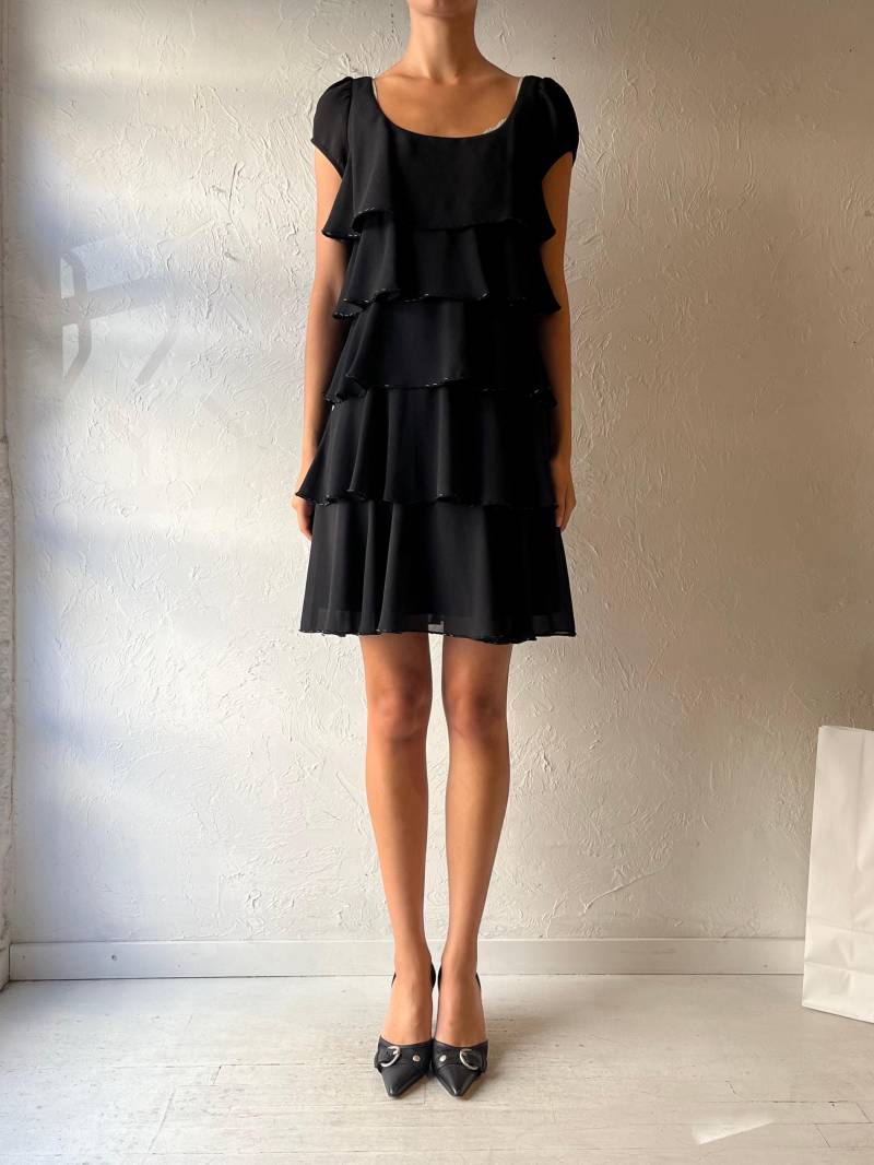 Y2K "Sl Fashions' Rüschen Mini Kleid/Medium von TheWildHoneyShop