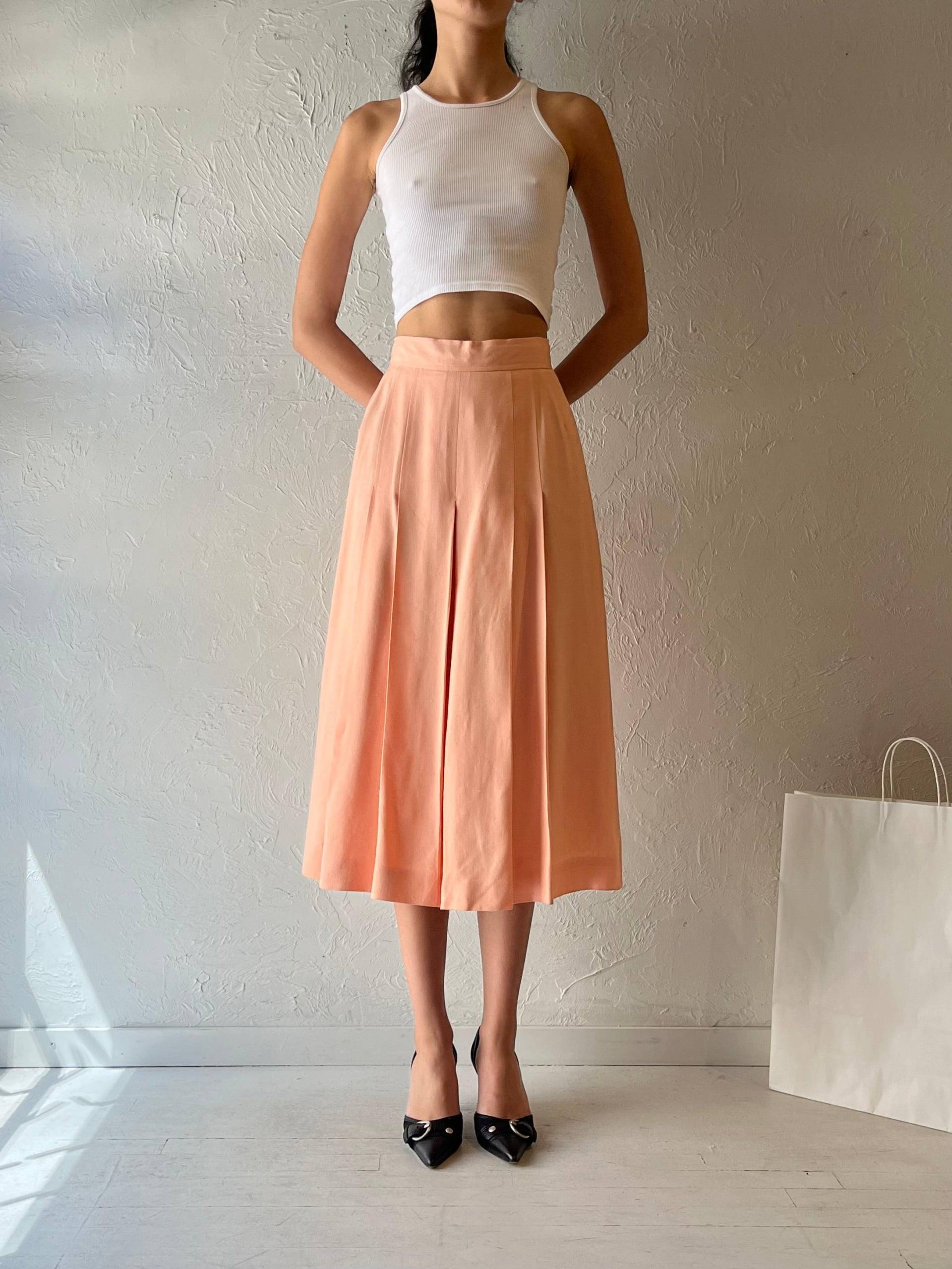 'evan Picone' Rosa Midi Rock/Union Made Small von TheWildHoneyShop