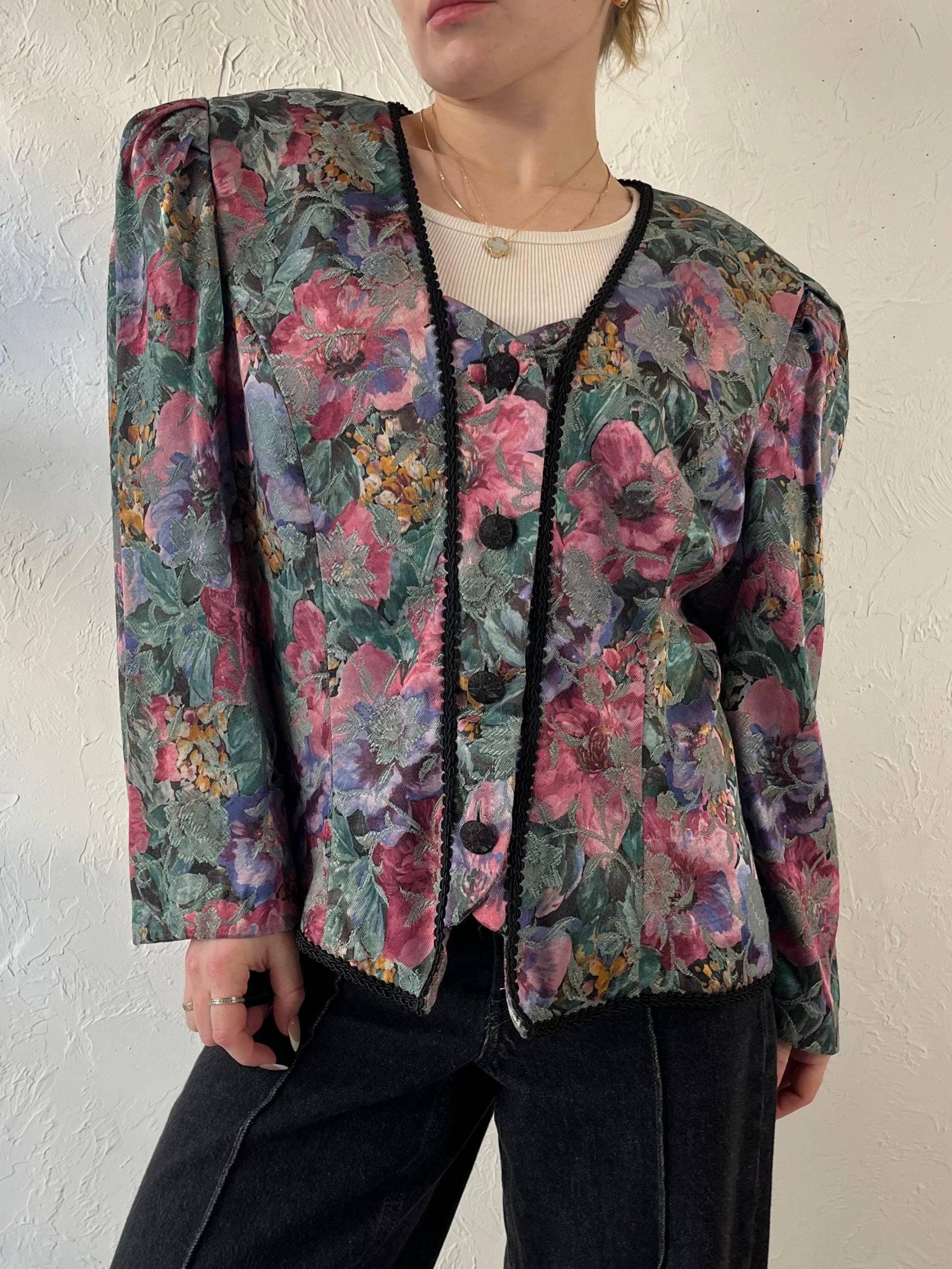 'nu Mode' Floral Jacke/Medium von TheWildHoneyShop
