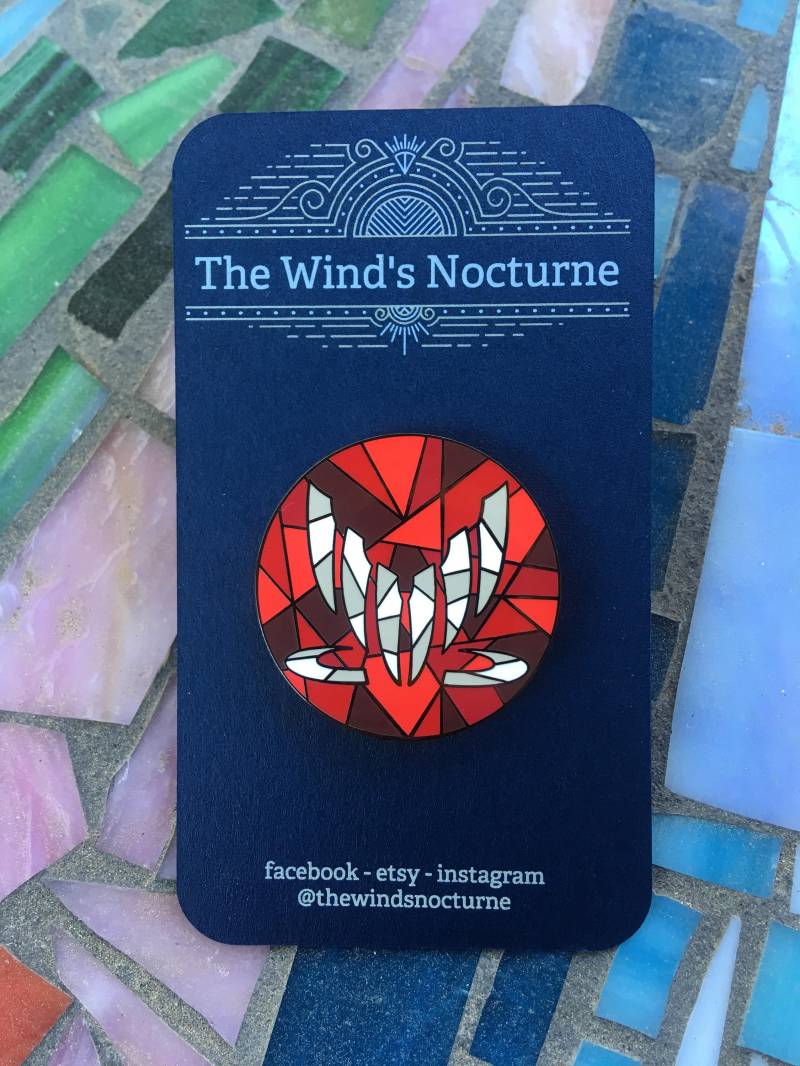 Mass Effect - Renegade Spectre Emaille Pin von TheWindsNocturne