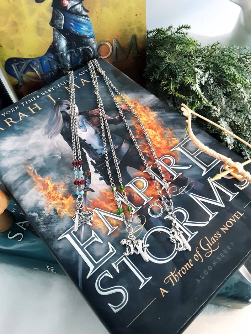 Manorian, Lysaedion Und Elorcan Inspirierte Halsketten, Otp Halskette Throne Of Glass Manorian, Lysaedion Und Elorcan Inspirierte Halsketten, Otp Halskette Throne Of Glass von TheWindwardMerchant
