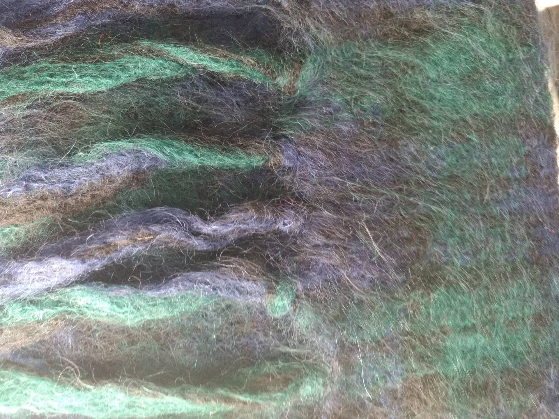 Blau Und Grün, Grobstrick Mohair Schal, Vintage Karierter Lofty Warm Winter, Unisex Leicht Blau Und Grün, Grobstrick Mohair Schal, Vintage Karierter Lofty Warm Winter, Unisex Leicht von TheWishingWardrobe