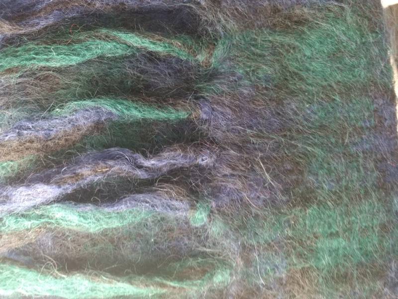 Blau Und Grün, Grobstrick Mohair Schal, Vintage Karierter Lofty Warm Winter, Unisex Leicht Blau Und Grün, Grobstrick Mohair Schal, Vintage Karierter Lofty Warm Winter, Unisex Leicht von TheWishingWardrobe