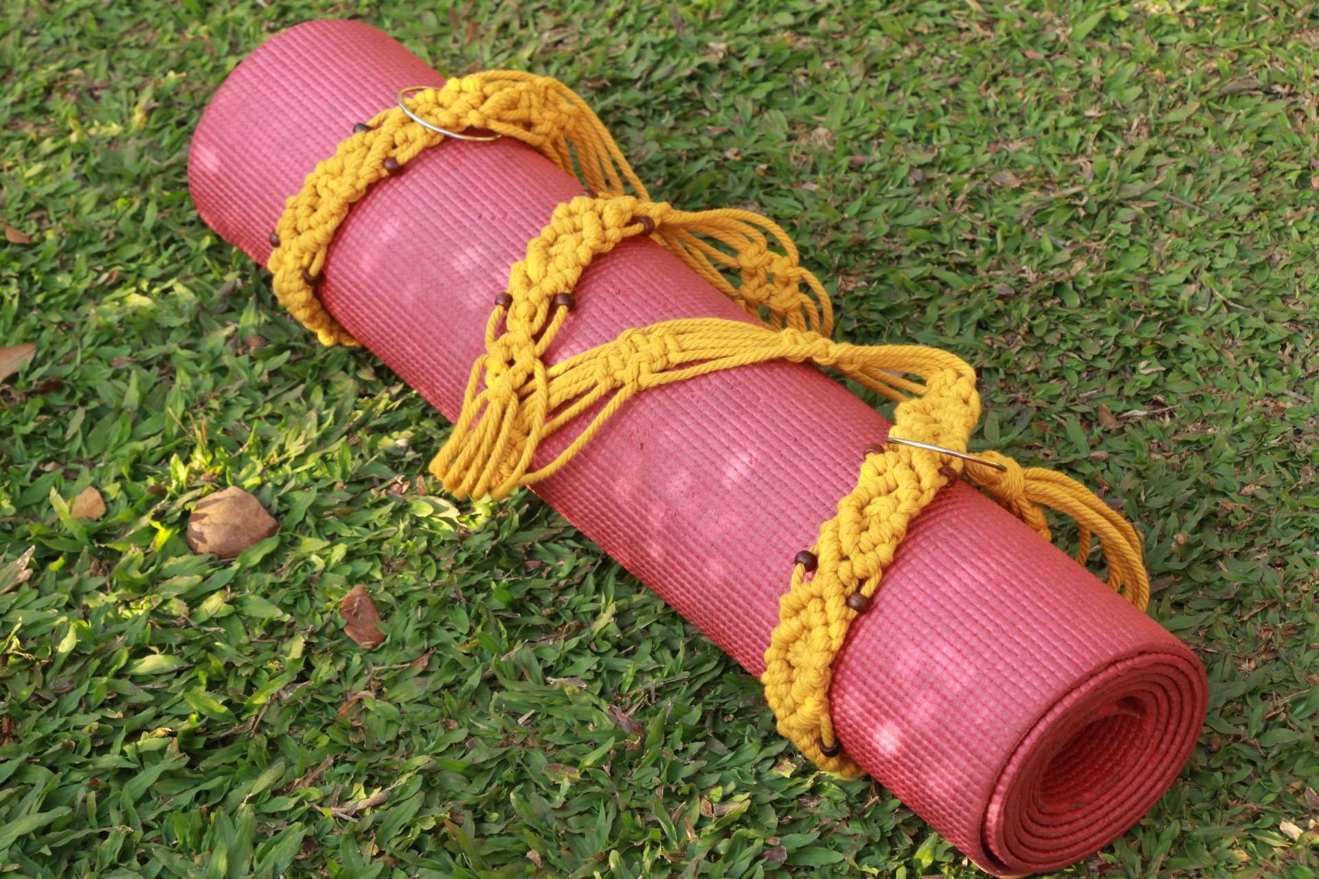 Makramee Yogamattengurt | Yogamatten-Träger Yogamatte Schlinge Tragegurt Sport Zubehör Weihnachtsgeschenk Makramee Yogamattengurt | Yogamatten-Träger Yogamatte Schlinge Tragegurt Sport Zubehör Weihnachtsgeschenk von TheWovenSutra