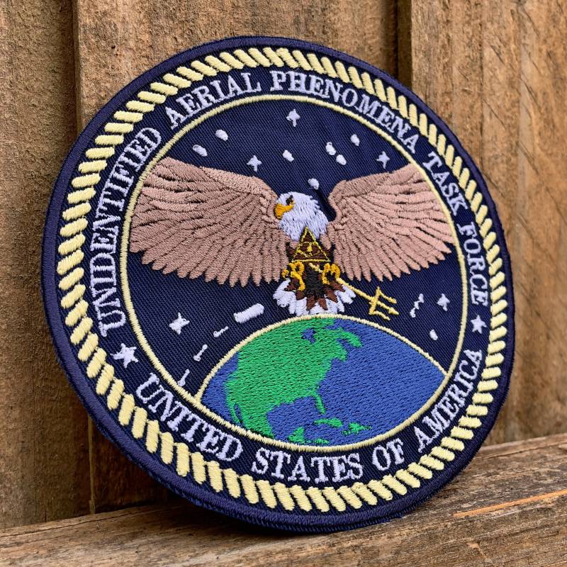 Nicht Identifizierte Luftphänomene Einsatzkommando | Uaptf Insignia - Gestickter Kampfmoral Patch | 13 cm von TheZignal