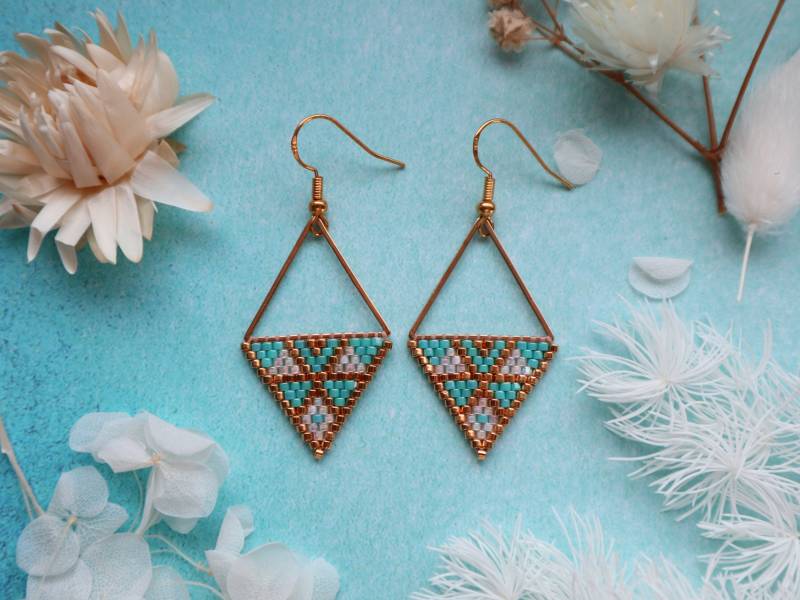 Handmade Brick Stich Jewelry von TheaSJewelryGermany