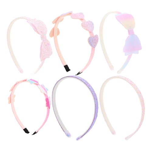 6 x Mädchen-Haarbänder mit kleinen Zähnen, schöner Haarverschluss für Mädchen von Theaque