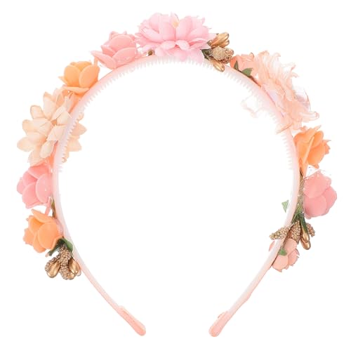 Romantischer Blumen-Kopfschmuck, schönes Stirnband, süßes Blumenmuster, Haar-Accessoire von Theaque