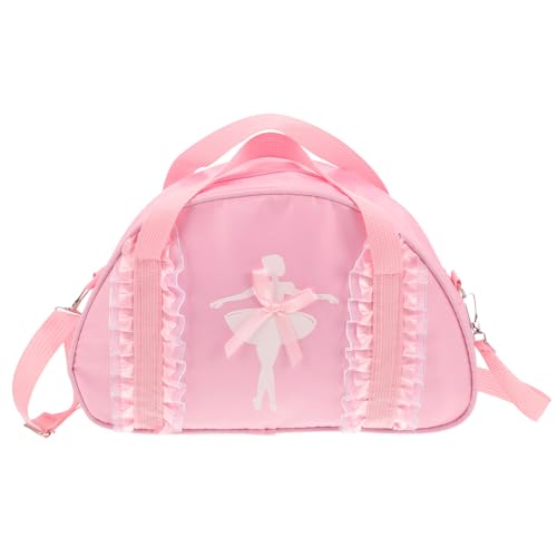 Theaque Ballett-Tanztasche für Mädchen, einzelne Umhängetasche, Tänzerin, Schultertasche für kleine Mädchen, rose von Theaque