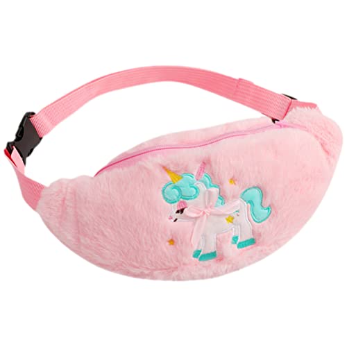 Theaque Einhorn Hüfttasche Einhorn Gürteltasche Mädchen Bauchtasche Modische Brusttasche für Kinder, Wie abgebildet 3, 26x11cm von Theaque