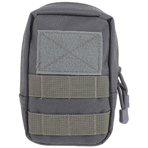 Theaque Taille Telefon Tasche Outdoor Geldbörse Handy Taille Beutel Camping Wandern Beutel, grau, 17x11cm von Theaque