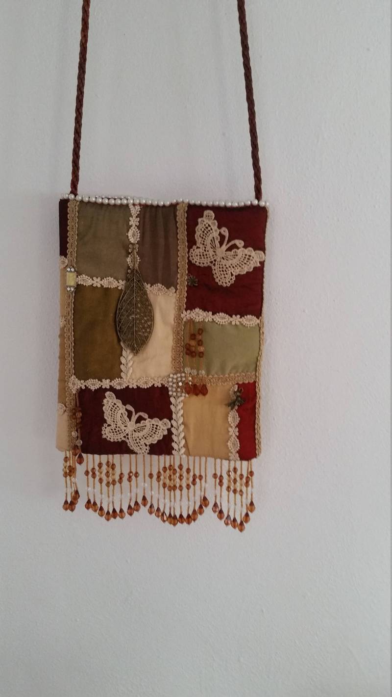 Jahrgang, Seide-Tasche Jahrgang, Seide-Tasche von ThebagladydCreations