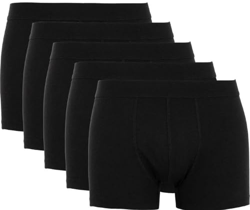 Thebakis Boxershorts Herren, Unterhosen Badehosen Retro (Spar-Set, 6-St) Schwarz Slip 100% Baumwolle Größe - XL von Thebakis