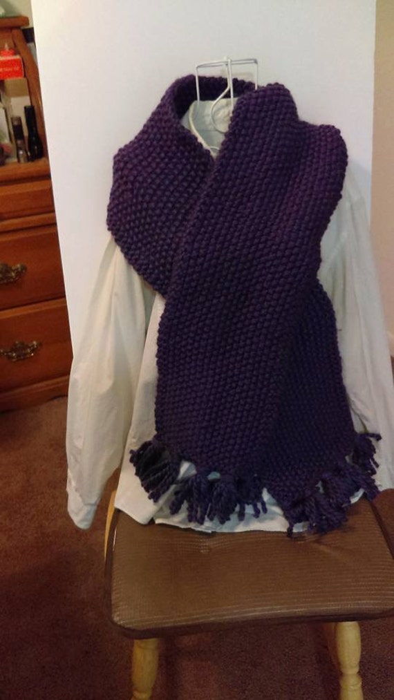 Langes Warmes Schalset Mit Quasten. Kostenloser Ohrwärmer-stirnband Beim Kauf Enthalten Langes Warmes Schalset Mit Quasten. Kostenloser Ohrwärmer-stirnband Beim Kauf Enthalten von Thecolorfulknitter