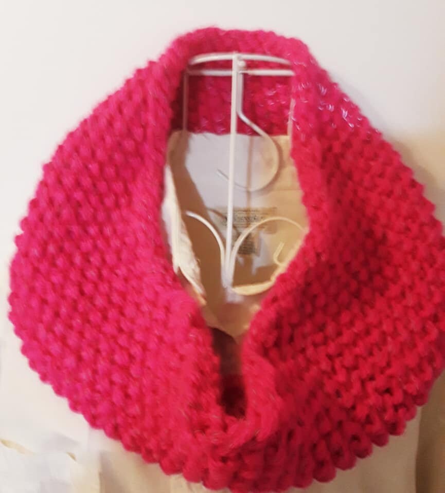 Pinker Schlauchschal Pinker Schlauchschal von Thecolorfulknitter
