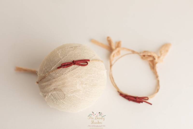 Tiny Bow Wildlederschnur Schleife Stirnband Tiny Bow Wildlederschnur Schleife Stirnband von Thedaintymeadow