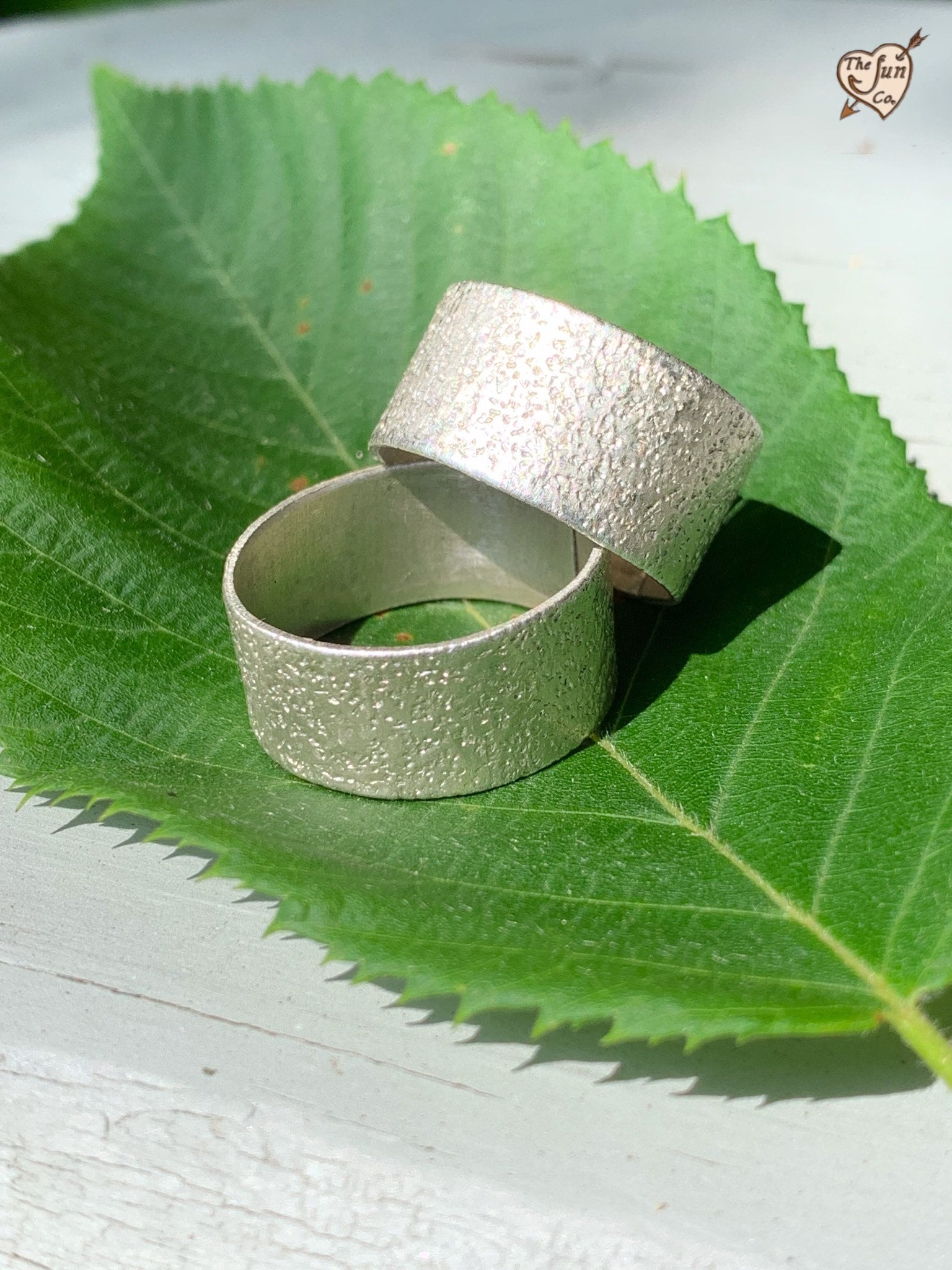 Matt Silber Bänder/Sie Und Ihre Eheringe/Sterling Ring/Sterling Bandring/Handgemachte Sterling Band/Trauringe Aus von Thefuncompany