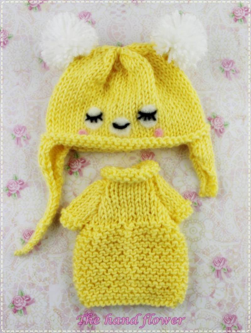 Weiches Polyester Garn Handgemachtes Strickkleid-Set Für Blythe von Thehandflower