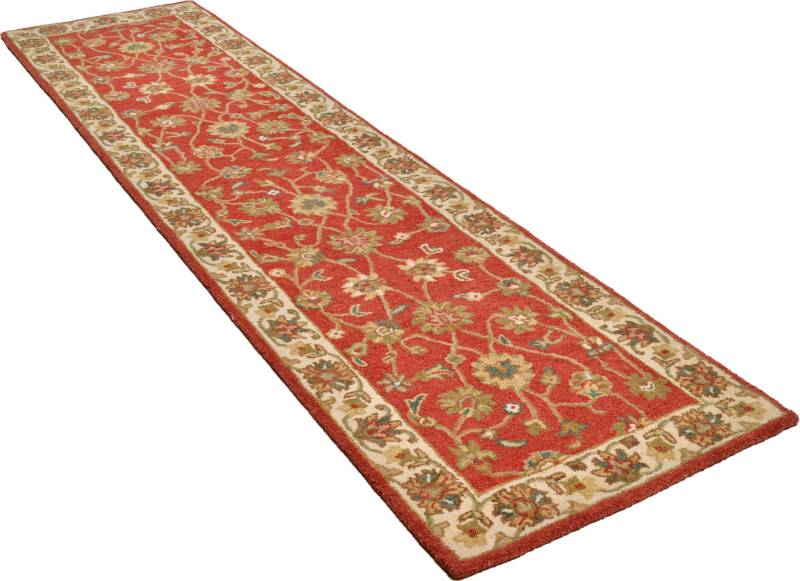 THEKO Läufer "Royal Ziegler 503" rechteckig 14 mm Höhe Teppich-Läufer, reine Wolle, handgetuftet, Orient-Optik von Theko