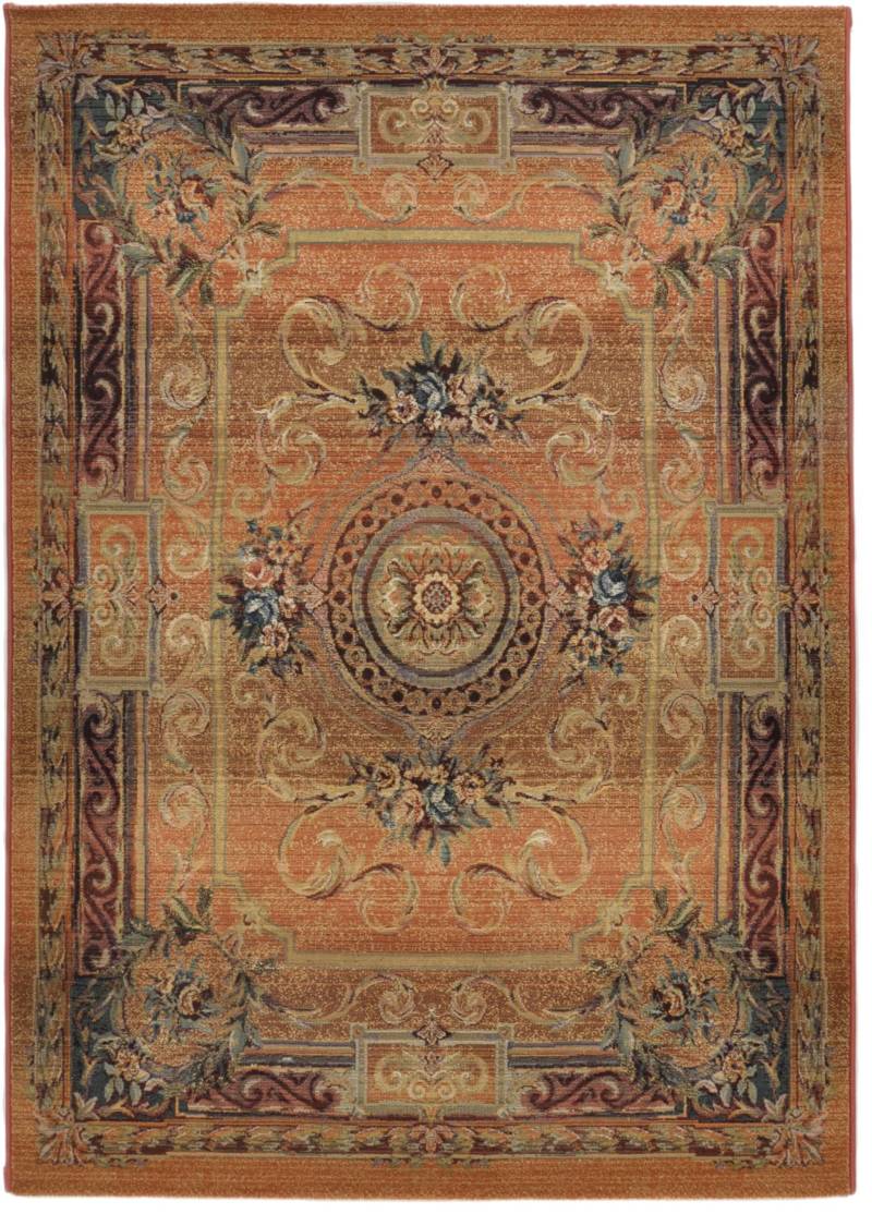 THEKO Teppich "Gabiro 856" rechteckig 10 mm Höhe Kurzflor, Orient-Optik, auch als Läufer, Wohnzimmer von Theko