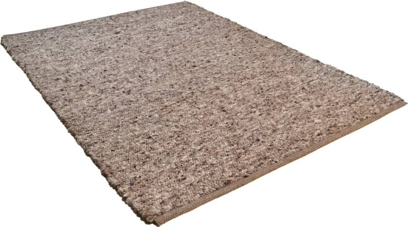 THEKO Wollteppich "Allgäu Super, handgewebt" rechteckig 10 mm Höhe Handweb Teppich, reine Schurwolle, auch als Läufer, Kundenliebling von Theko