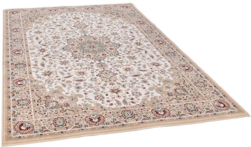 THEKO Wollteppich "Dolna - 859" rechteckig 10 mm Höhe Kurzflor, reine Wolle, Orient-Optik von Theko