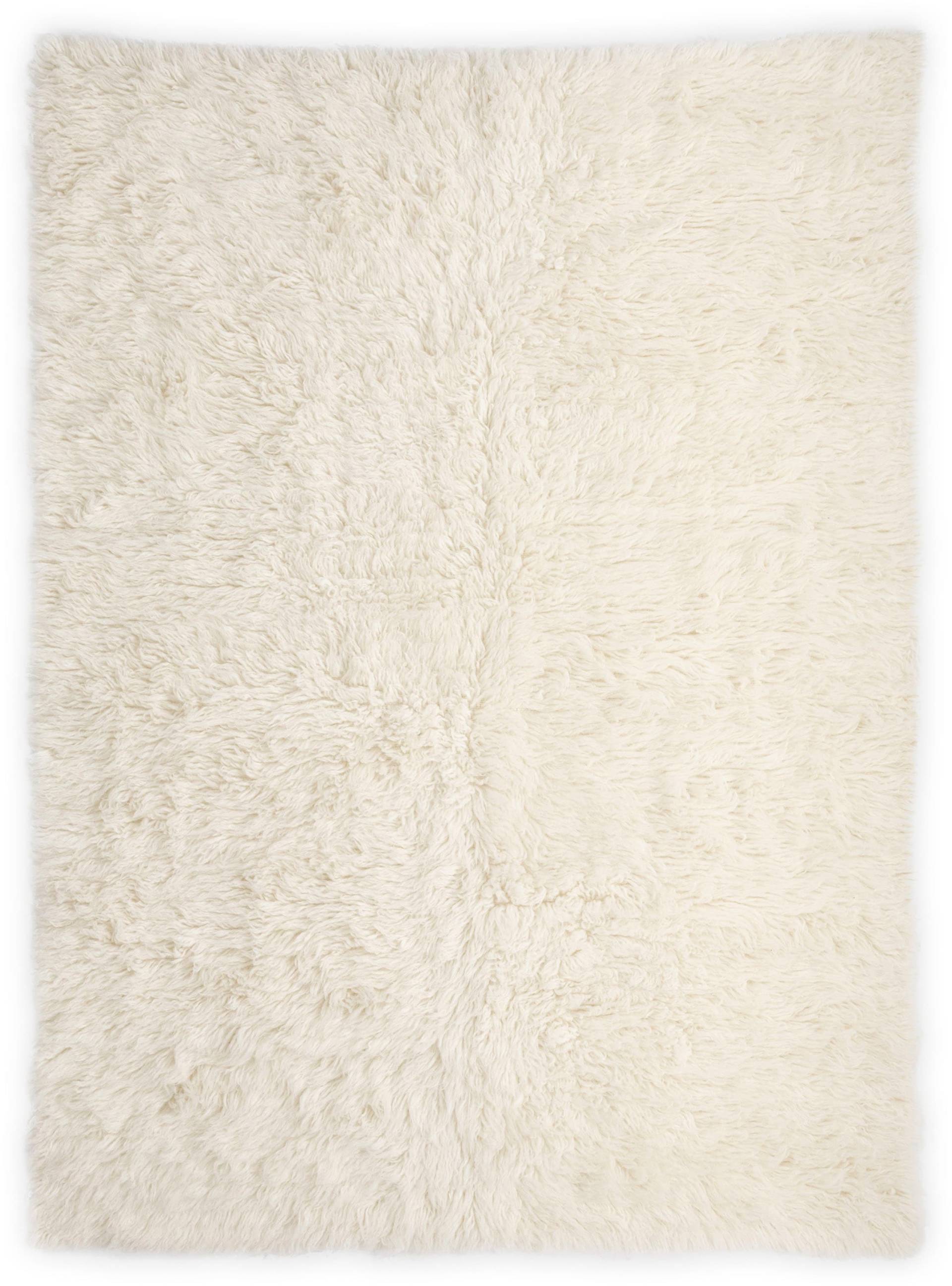 THEKO Wollteppich "Flokos 1", rechteckig, 40 mm Höhe, original griechischer Flokati, Hochflor, Uni Farben, reine Wolle von Theko