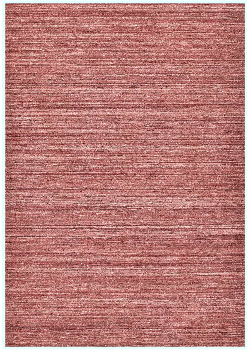 THEKO Wollteppich "Pure UNI" rechteckig 14 mm Höhe Handwebteppich, meliert, reine Wolle, handgewebt von Theko