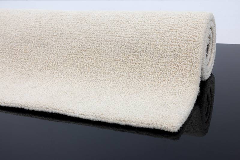 THEKO Wollteppich "Royal Berber Uni" rechteckig 18 mm Höhe Berber Optik, reine Wolle, ideal im Wohnzimmer & Schlafzimmer von Theko