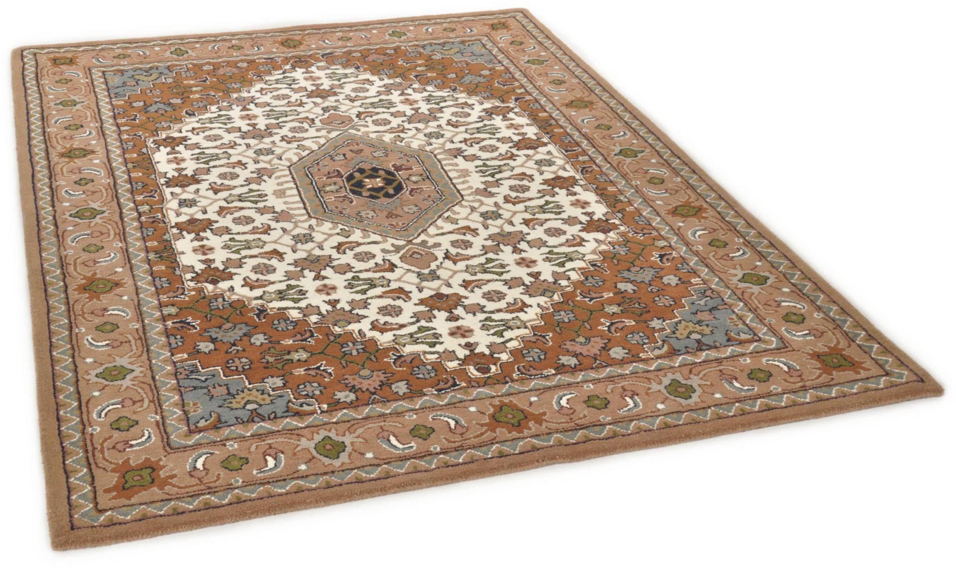 THEKO Wollteppich "Royal Orient - Bidjar 9", rechteckig, 14 mm Höhe, Obermaterial: reine Wolle, handgetuftet, Orient-Optik THEKO Wollteppich "Royal Orient - Bidjar 9", rechteckig, 14 mm Höhe, Obermaterial: reine Wolle, handgetuftet, Orient-Optik von Theko