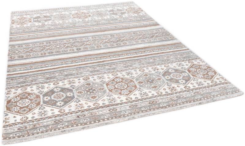 THEKO Wollteppich "Royal Shaal - 1719" rechteckig 120 mm Höhe Obermaterial: reine Wolle, handgetuftet, auch als Läufer von Theko