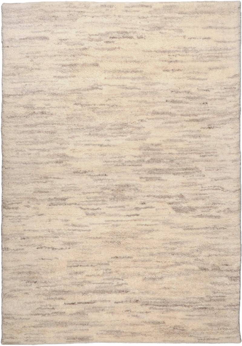 THEKO Wollteppich "Tanger 1" rechteckig 20 mm Höhe echter Berber aus Marokko, reine naturbelassene Wolle, handgeknüpft von Theko