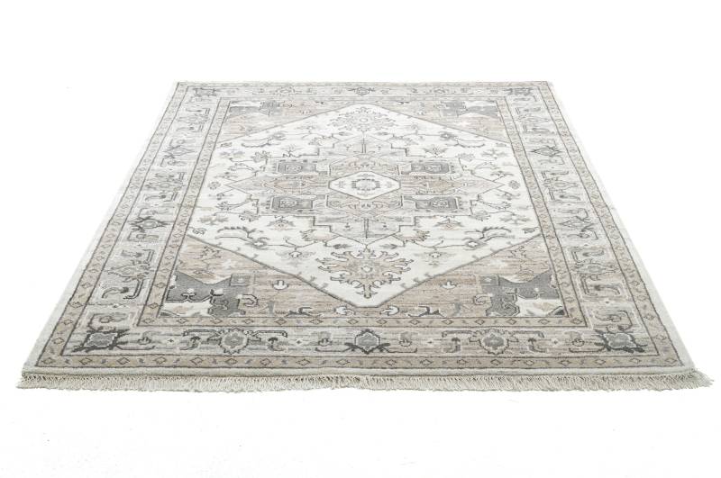 THEKO Wollteppich "Versian 877" rechteckig 10 mm Höhe handgeknüpft, reine Wolle, orientalisches Design von Theko