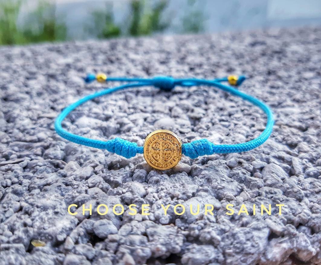 St. Benedikt Medaille Armband, Antonius, St Franziskus, Padre Pio, Michael Gerard, Christliches Schutzpatron von Thelightjewelry