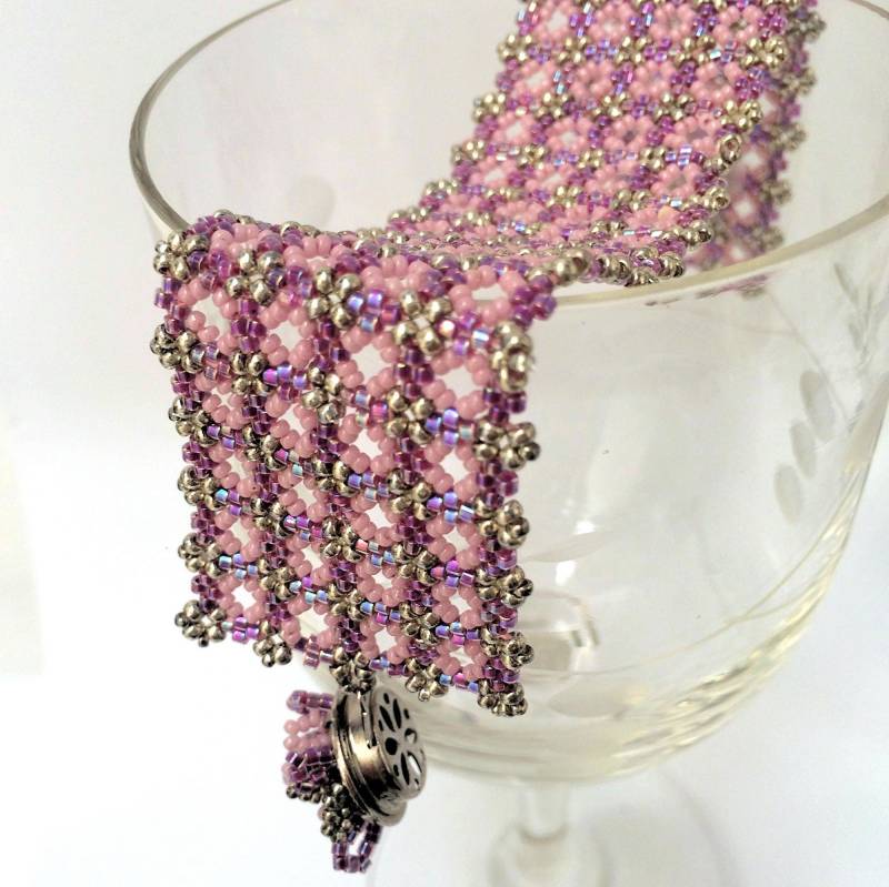 Miyuki Perlen Armband Metalic Verschluss, Personalic Farben Und Grösse von ThelmaShopHandmade