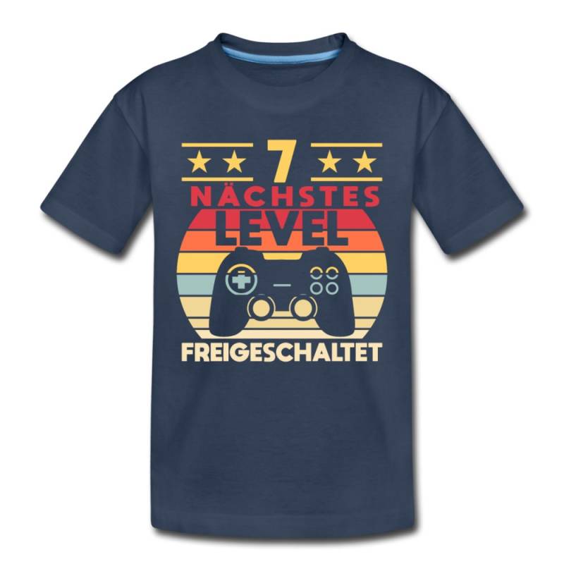 7. Geburtstag Junge | Geburtstagsshirt Siebter Geschenk Geschenkidee 7 Jahre Nächstes Level Freigeschaltet Für Gamer von ThembaUndThando