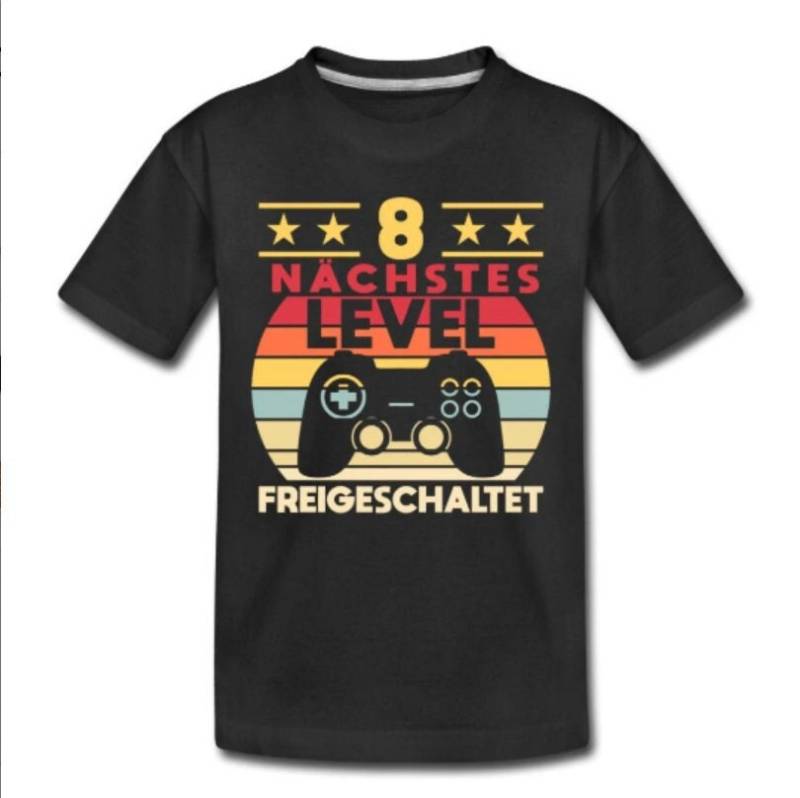 8. Geburtstag Junge Mädchen | Geburtstagsshirt Achter Geschenk 8 Jahre Nächstes Level Freigeschaltet Geschenkidee Für Gamer von ThembaUndThando