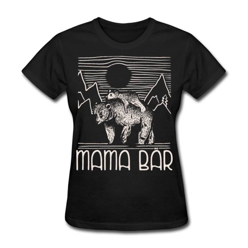 Mama Bär Geschenk | Beste Geschenke Muttertag T-Shirt Mutter Geschenkidee Mami Partnerlook Papa von ThembaUndThando
