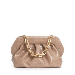 Beige Krokodil-präged Clutch Von ThemoirÈ von ThemoirÈ