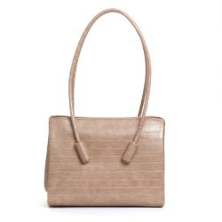 ThemoirÈ Vegane Leder Schultertasche Beige von ThemoirÈ
