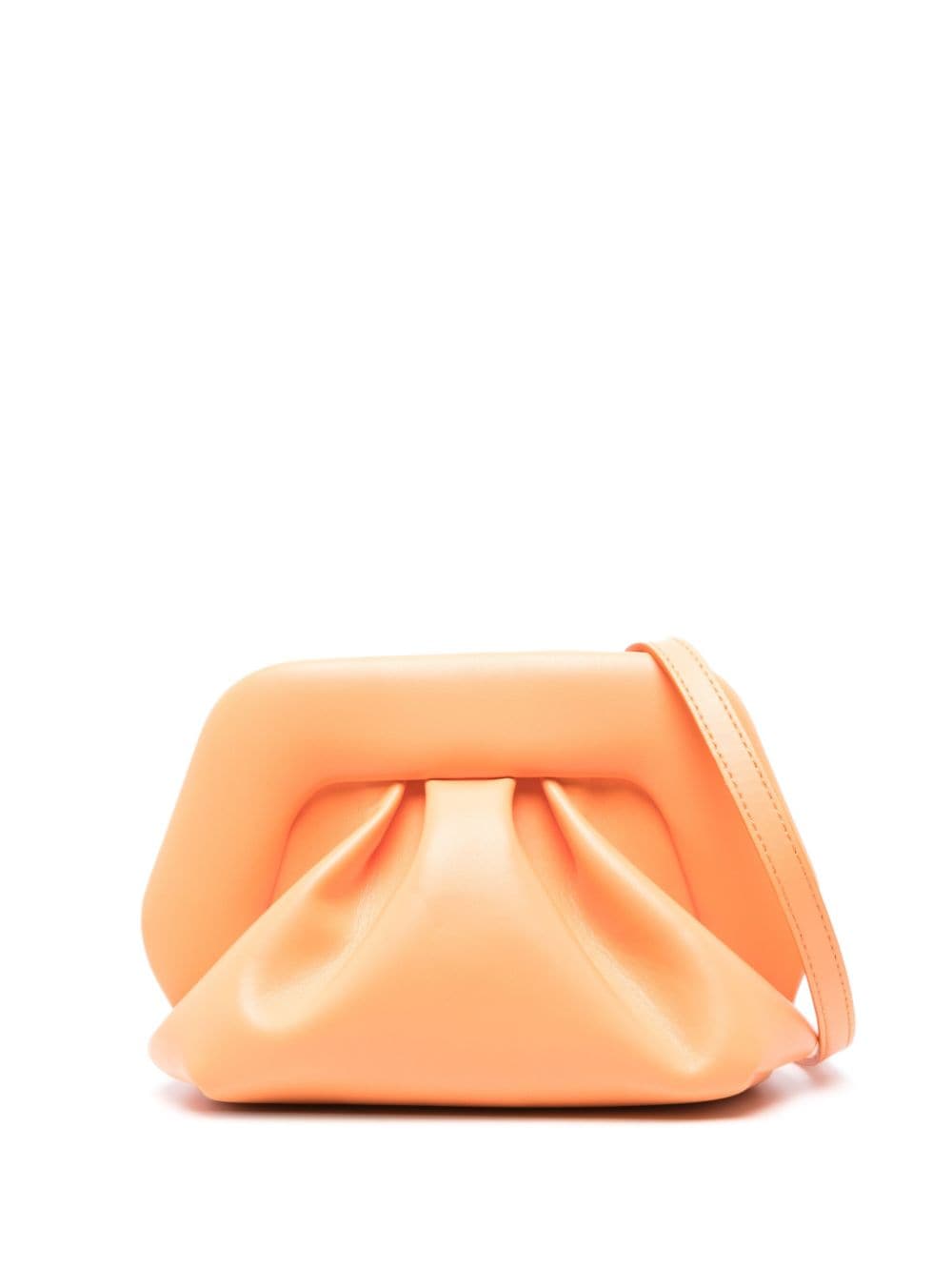 Themoirè Bios Clutch aus Leder - Orange von Themoirè