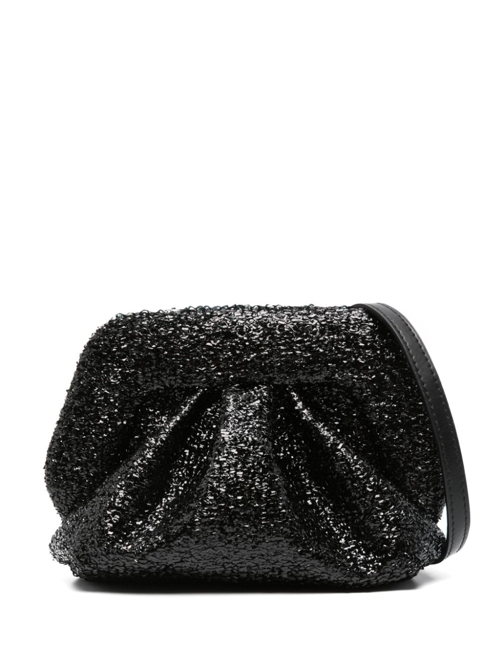 Themoirè Gea Sparkling Clutch - Schwarz von Themoirè