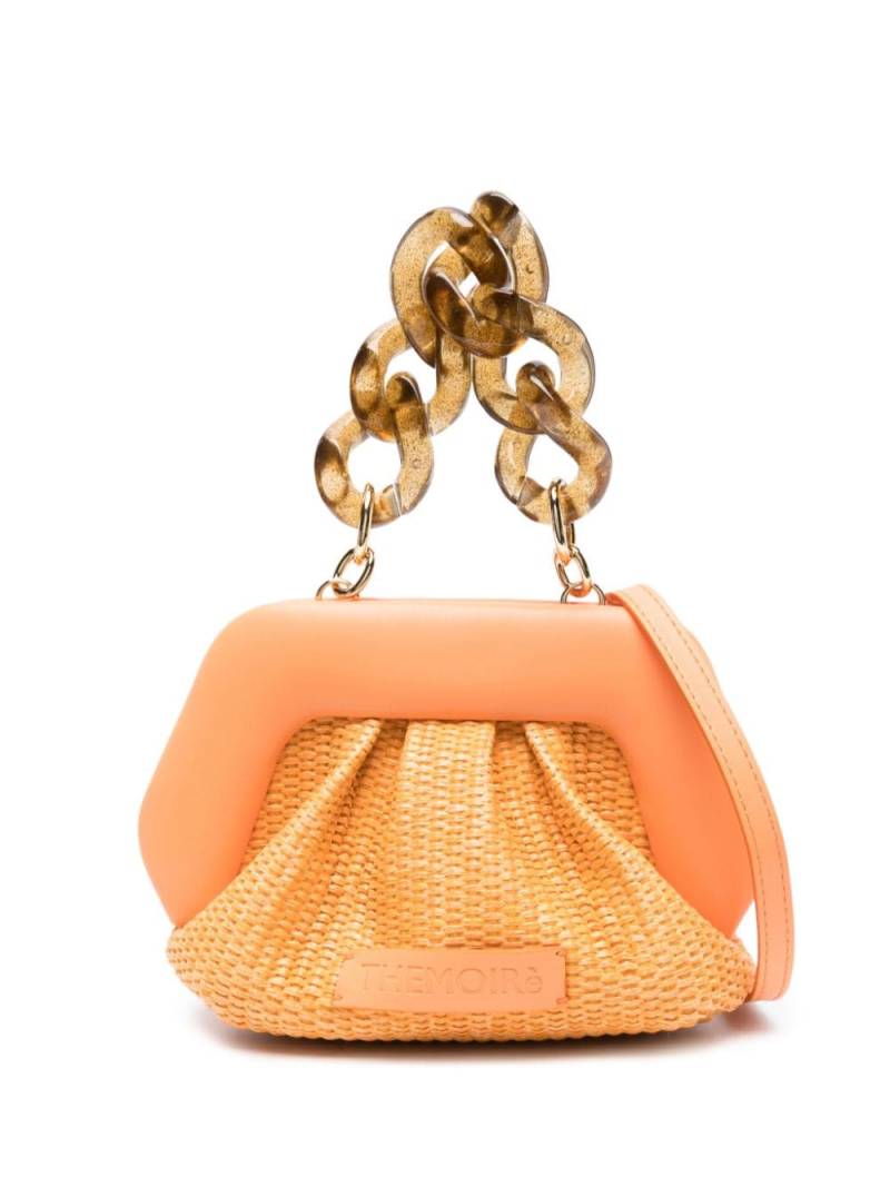 Themoirè Gea Mini-Tasche aus Stroh - Orange von Themoirè