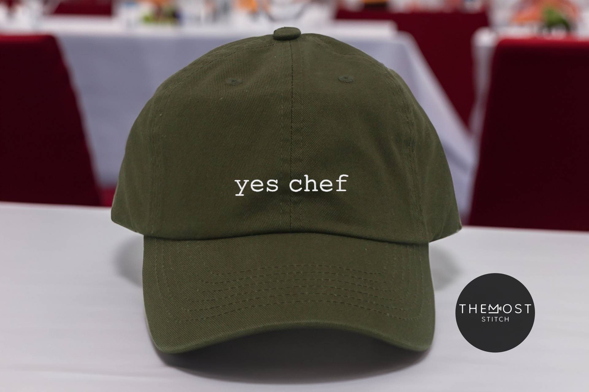 Ja Koch Gestickter Hut Benutzerdefinierte Baumwoll-Twill-Verstellbare Kappe von ThemostStitch