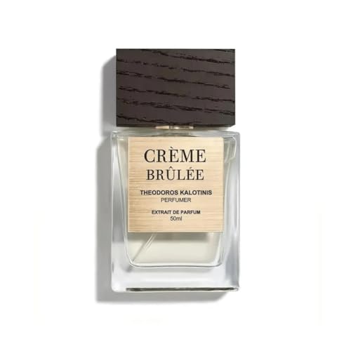 Theodoros Kalotinis Crème Brûlée - Extrait De Parfum Spray 50ml - Unisexparfum - Langhaltender Duft mit Noten von Vanillecreme, Kokosmilch und Gefärbten Zucker von Theodoros Kalotinis