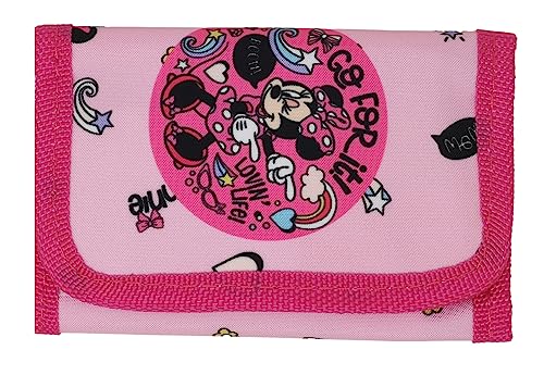 Theonoi Kinder Geldbörse Geldbeutel Portemonnaie Brieftasche für Jungen und Mädchen (Minnie) von Theonoi