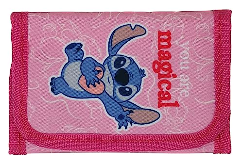 Theonoi Kinder Geldbörse Geldbeutel Portemonnaie Brieftasche für Jungen und Mädchen (Stitch) von Theonoi