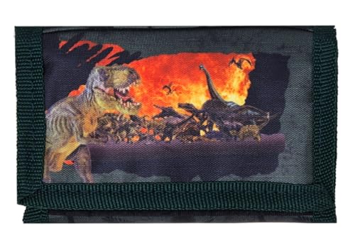 Theonoi Kinder Geldbörse Geldbeutel Portemonnaie Brieftasche (Dinosaurier) von Theonoi